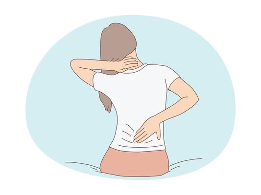 mid back pain